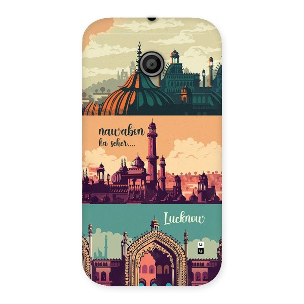 Lucknow City Back Case for Moto E