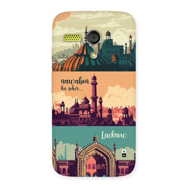 Lucknow City Back Case for Moto G