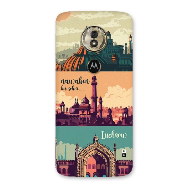 Lucknow City Back Case for Moto G6 Play