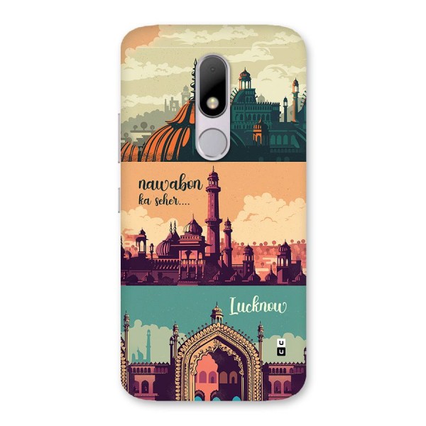 Lucknow City Back Case for Moto M