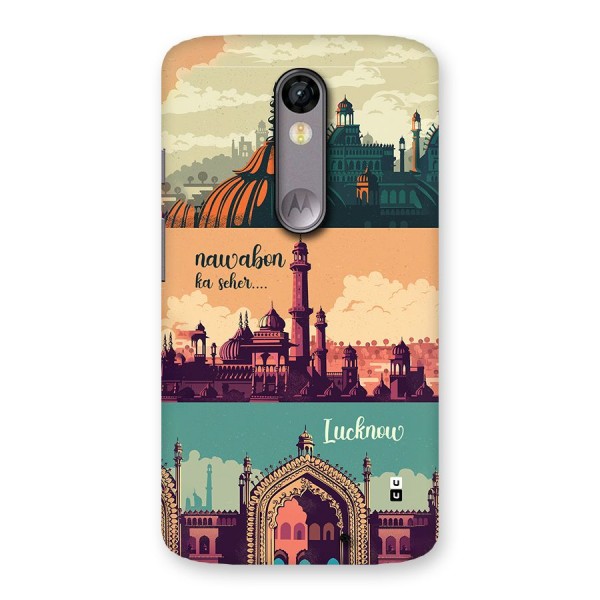 Lucknow City Back Case for Moto X Force