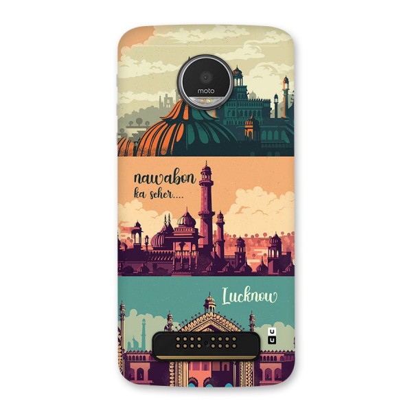 Lucknow City Back Case for Moto Z Play