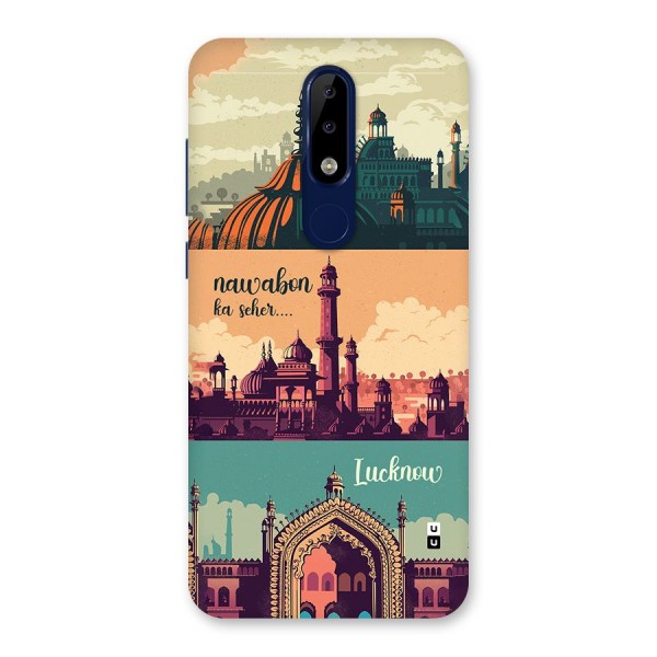 Lucknow City Back Case for Nokia 5.1 Plus