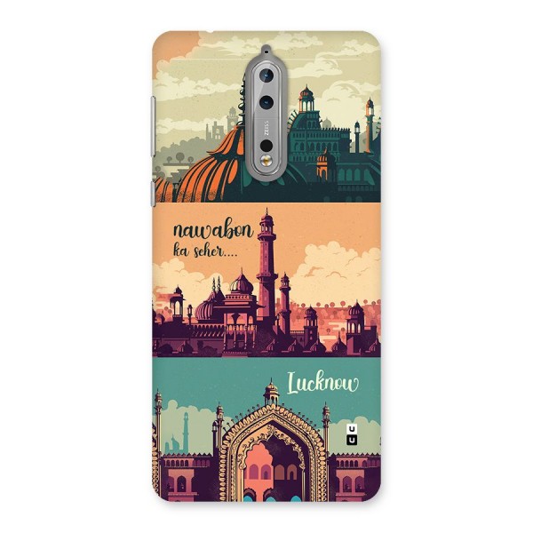 Lucknow City Back Case for Nokia 8