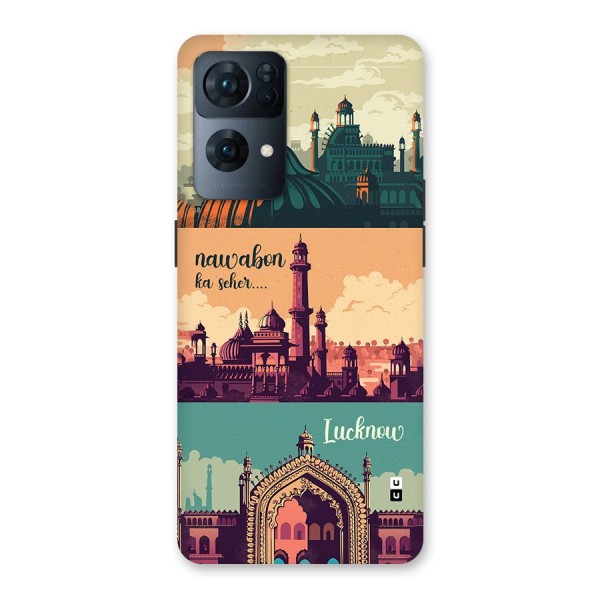 Lucknow City Back Case for Oppo Reno7 Pro 5G