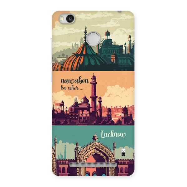 Lucknow City Back Case for Redmi 3S Prime