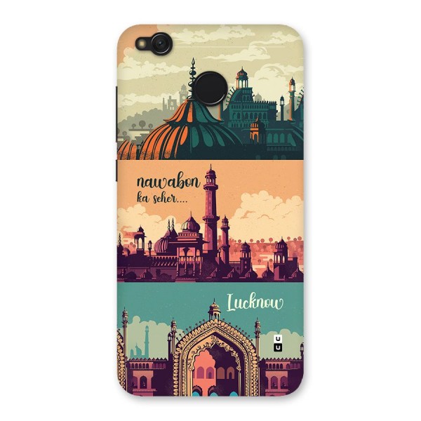 Lucknow City Back Case for Redmi 4