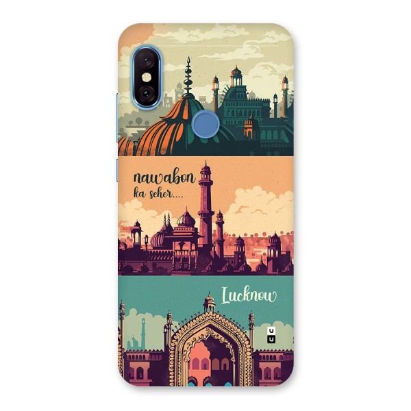 Lucknow City Back Case for Redmi Note 6 Pro