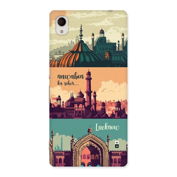 Lucknow City Back Case for Xperia M4 Aqua