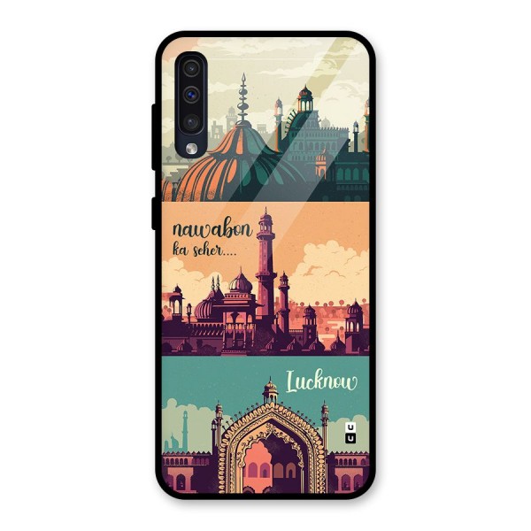 Lucknow City Glass Back Case for Galaxy A50s