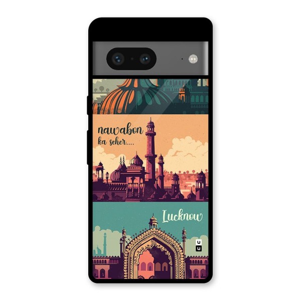 Lucknow City Glass Back Case for Google Pixel 7