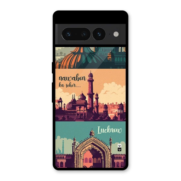 Lucknow City Glass Back Case for Google Pixel 7 Pro