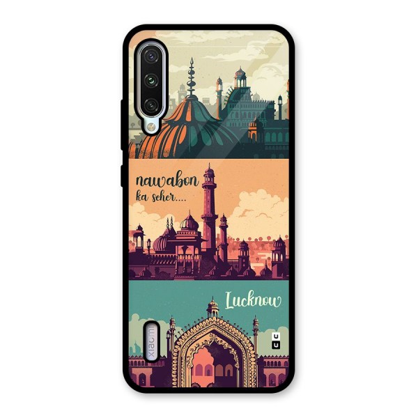 Lucknow City Glass Back Case for Mi A3