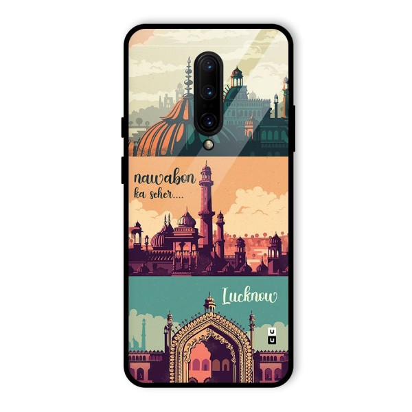 Lucknow City Glass Back Case for OnePlus 7 Pro