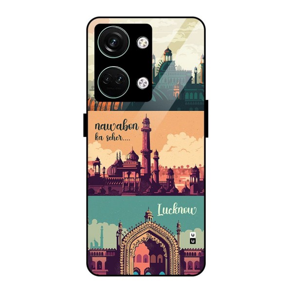 Lucknow City Glass Back Case for Oneplus Nord 3