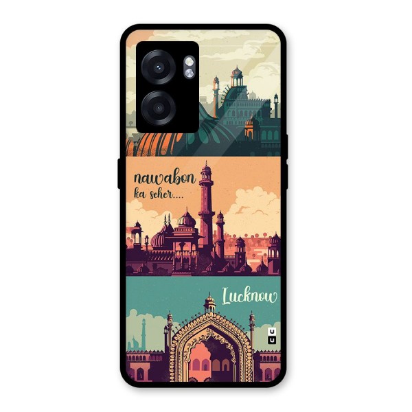 Lucknow City Glass Back Case for Oppo K10 (5G)