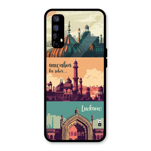 Lucknow City Glass Back Case for Realme 7