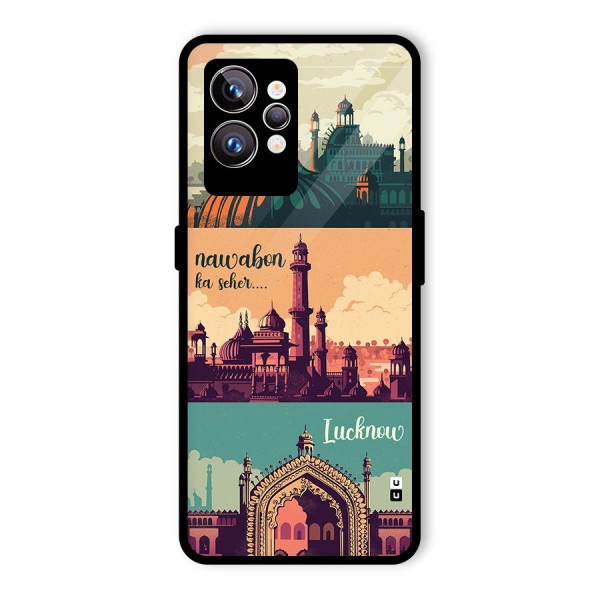 Lucknow City Glass Back Case for Realme GT2 Pro