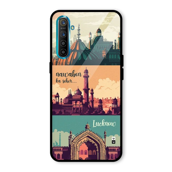 Lucknow City Glass Back Case for Realme X2