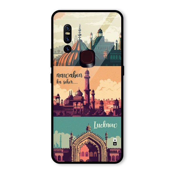 Lucknow City Glass Back Case for Vivo V15