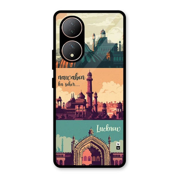 Lucknow City Glass Back Case for Vivo Y100A