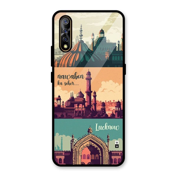 Lucknow City Glass Back Case for Vivo Z1x