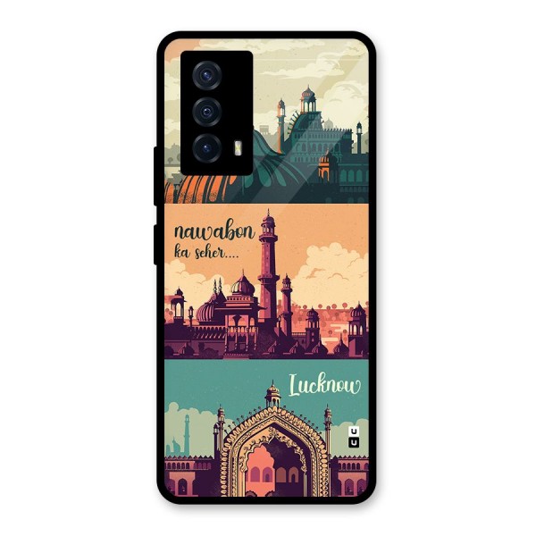 Lucknow City Glass Back Case for Vivo iQOO Z5