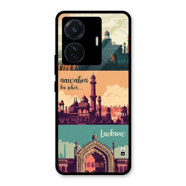 Lucknow City Glass Back Case for Vivo iQOO Z6 Pro