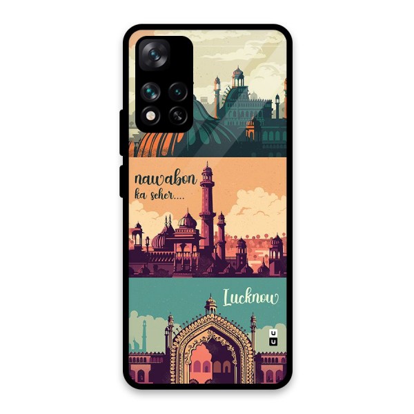 Lucknow City Glass Back Case for Xiaomi 11i 5G