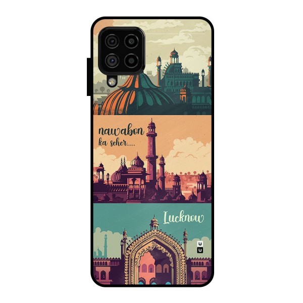 Lucknow City Metal Back Case for Galaxy A22 4G