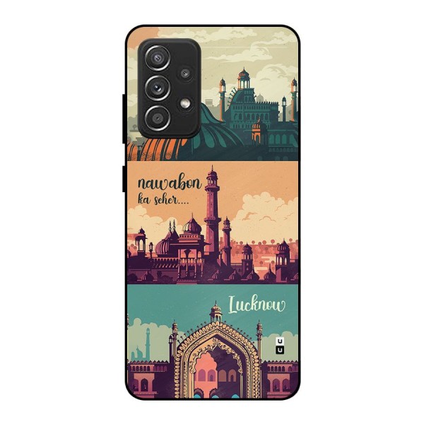 Lucknow City Metal Back Case for Galaxy A52