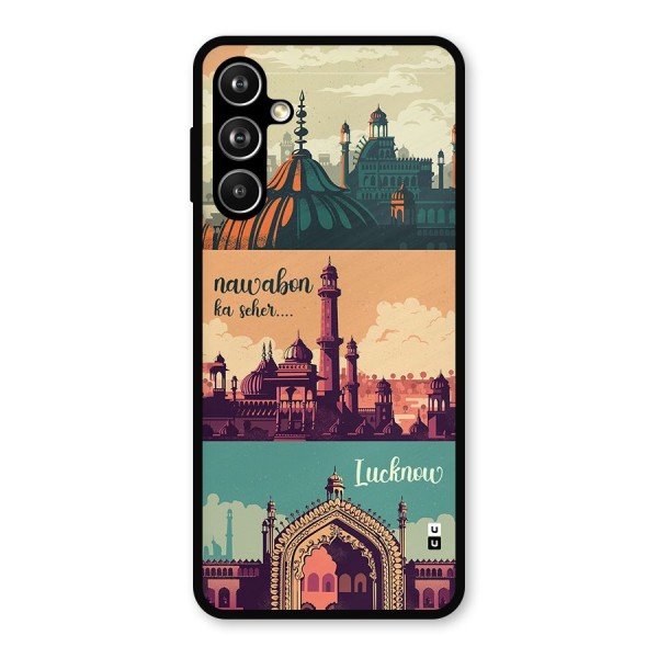 Lucknow City Metal Back Case for Galaxy F54