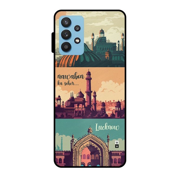 Lucknow City Metal Back Case for Galaxy M32 5G