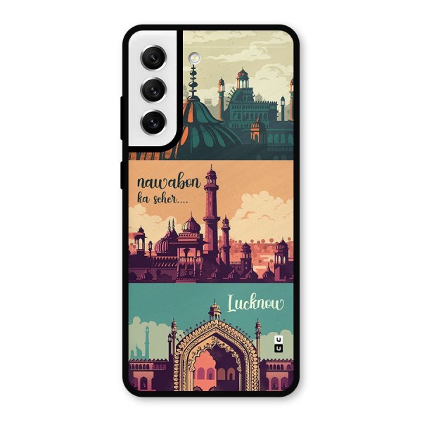 Lucknow City Metal Back Case for Galaxy S21 FE 5G