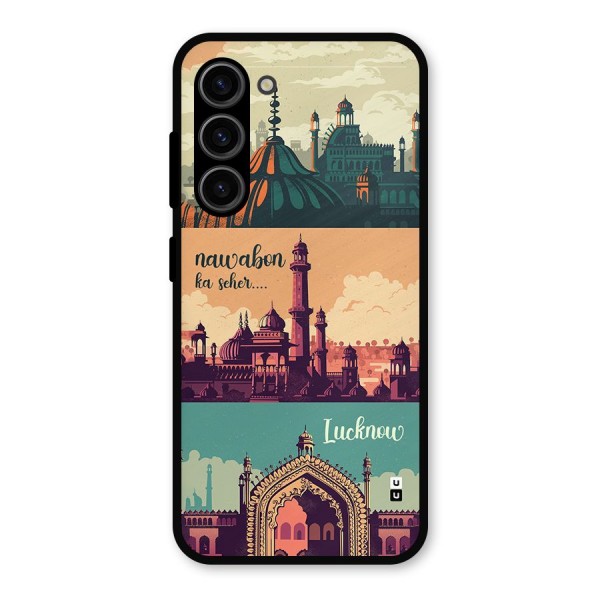 Lucknow City Metal Back Case for Galaxy S23