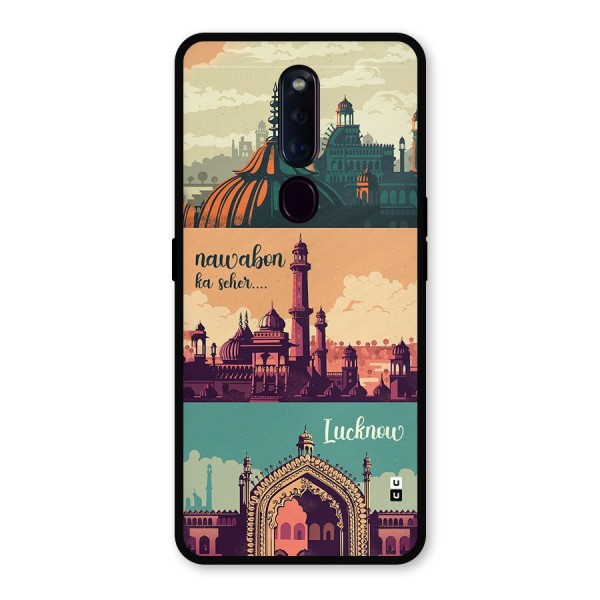 Lucknow City Metal Back Case for Oppo F11 Pro