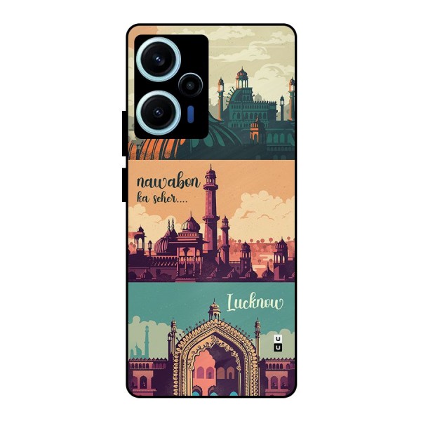 Lucknow City Metal Back Case for Poco F5