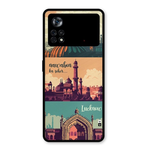 Lucknow City Metal Back Case for Poco X4 Pro 5G