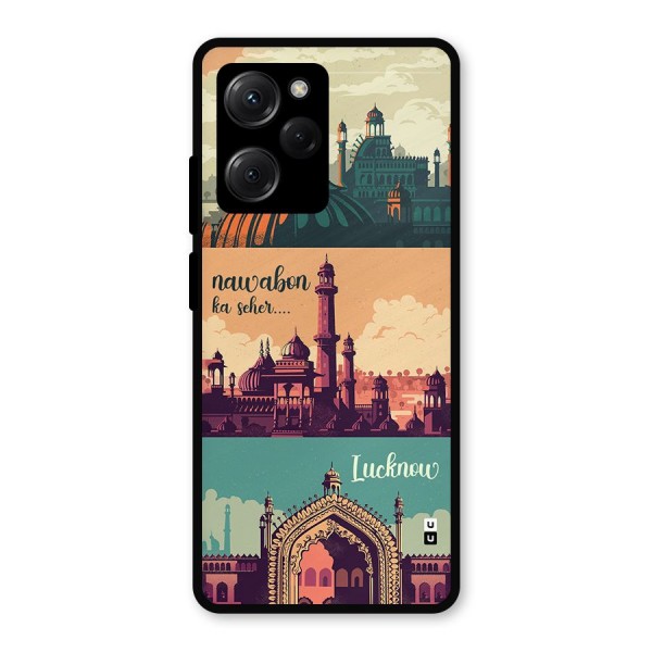 Lucknow City Metal Back Case for Poco X5 Pro