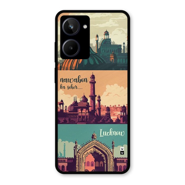 Lucknow City Metal Back Case for Realme 10