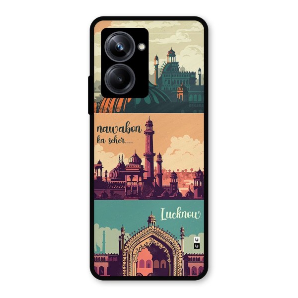 Lucknow City Metal Back Case for Realme 10 Pro