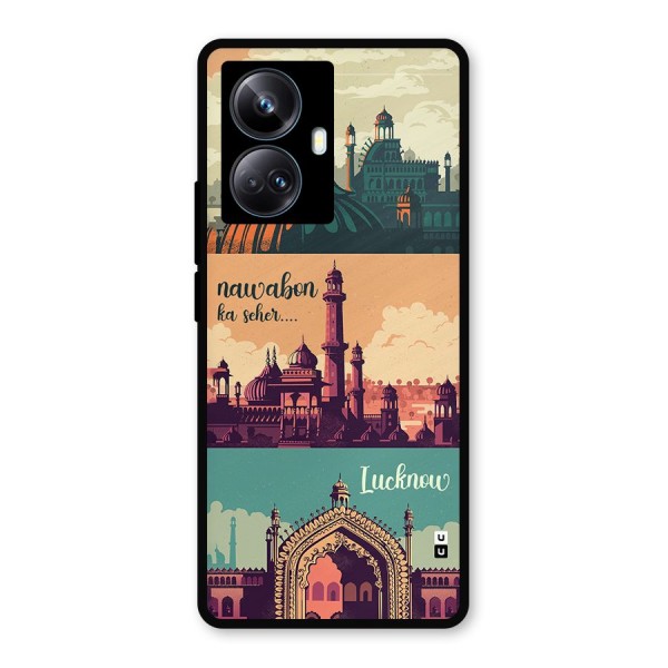 Lucknow City Metal Back Case for Realme 10 Pro Plus