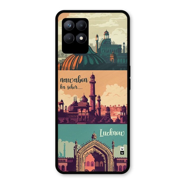 Lucknow City Metal Back Case for Realme 8i