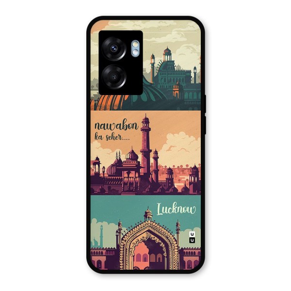 Lucknow City Metal Back Case for Realme Narzo 50 5G