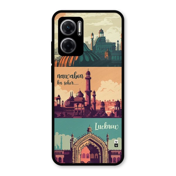 Lucknow City Metal Back Case for Redmi 11 Prime 5G