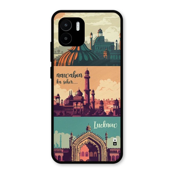 Lucknow City Metal Back Case for Redmi A2