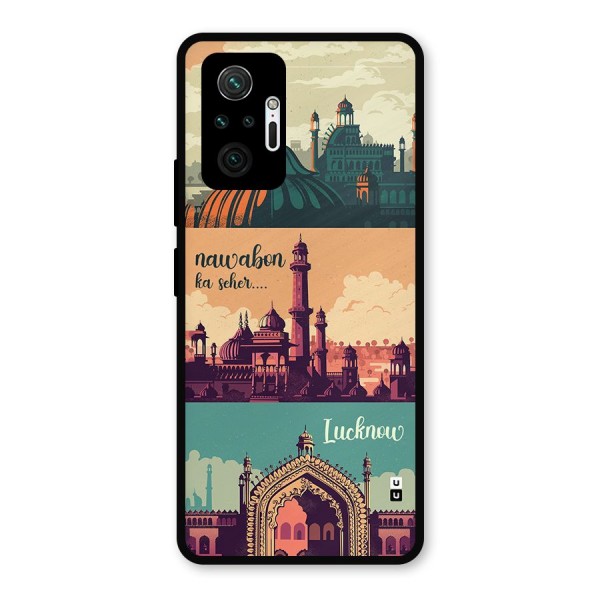 Lucknow City Metal Back Case for Redmi Note 10 Pro