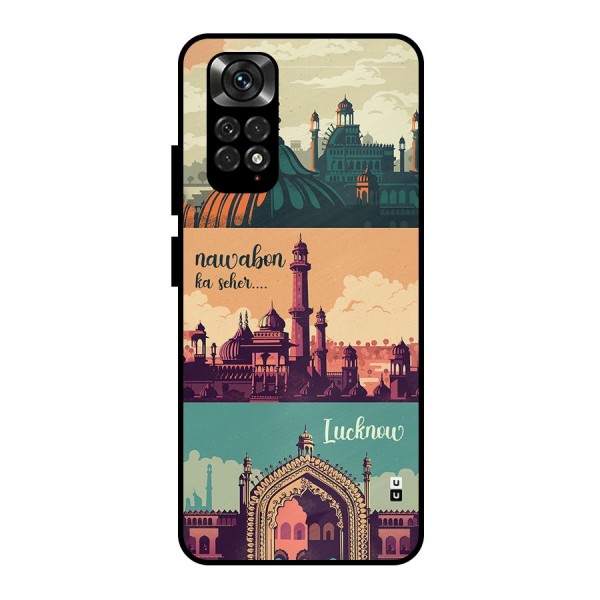 Lucknow City Metal Back Case for Redmi Note 11 Pro