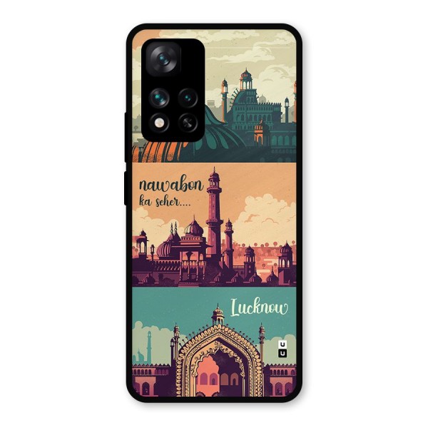 Lucknow City Metal Back Case for Xiaomi 11i 5G