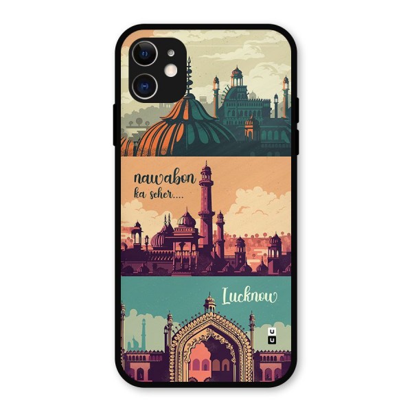 Lucknow City Metal Back Case for iPhone 11